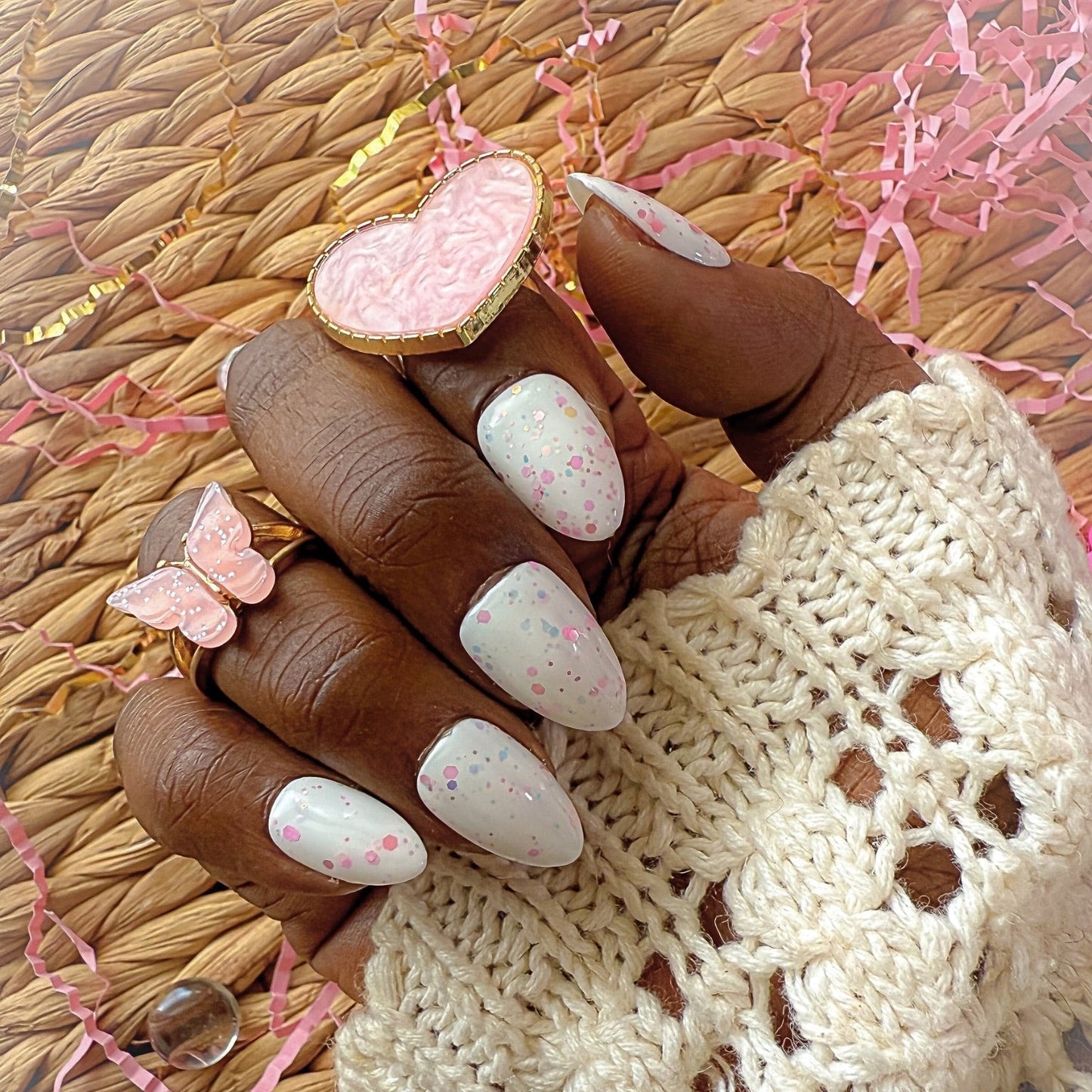 Birthday Babe Bundle – 24K Birthday + Birthday Confetti Press - On Nails 🎉 - Nail Dreamz by Aisha