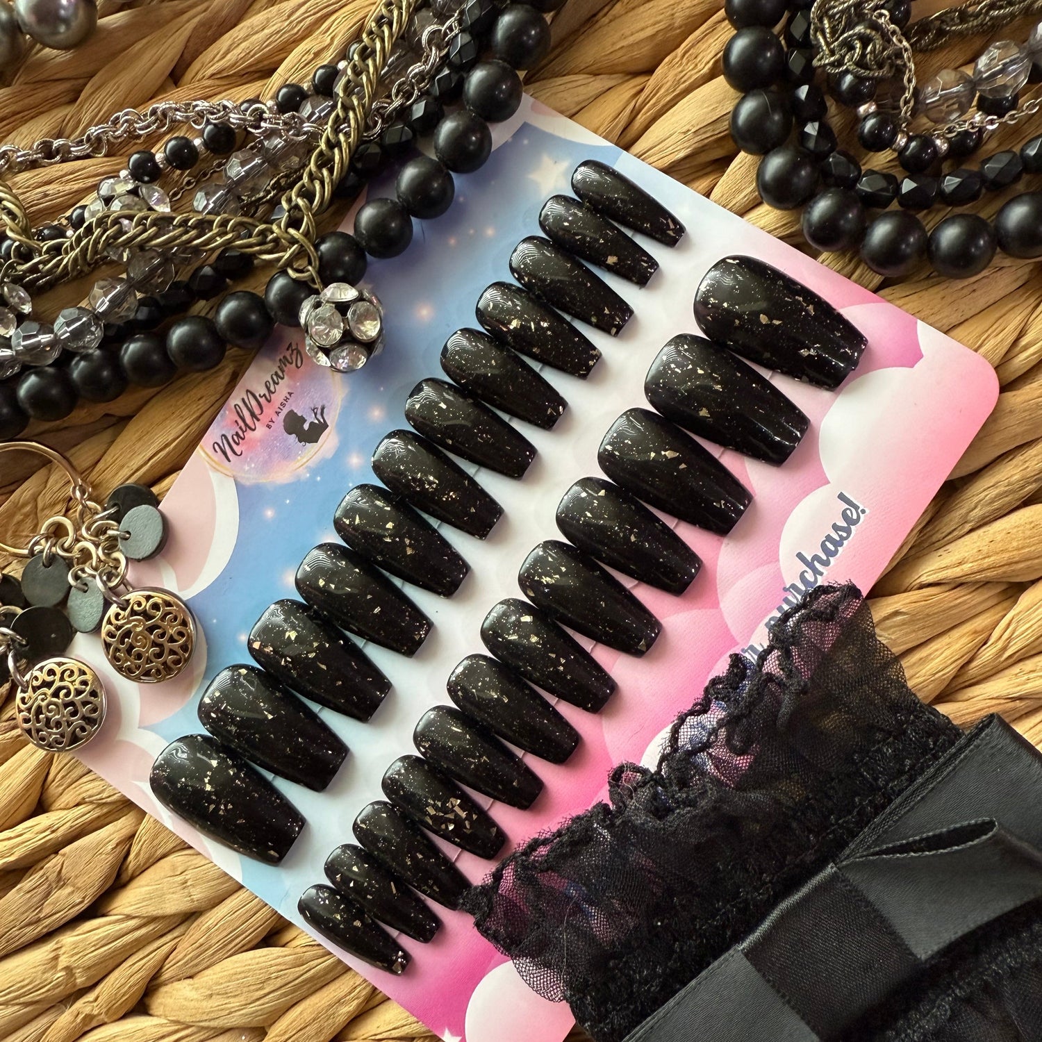 Birthday Babe Bundle – 24K Birthday + Birthday Confetti Press - On Nails 🎉 - Nail Dreamz by Aisha