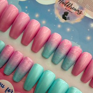 Cotton Candy Dreamz Nails - Nail Dreamz by Aisha