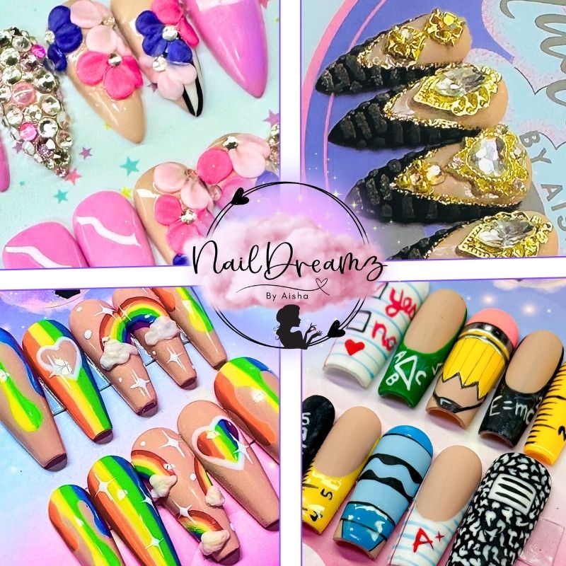 Design Your Dream Nails – Custom Design Deposit - Nail Dreamz by Aisha